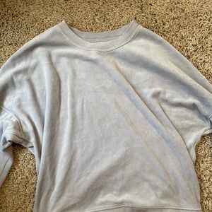 aerie velvet sweatshirt